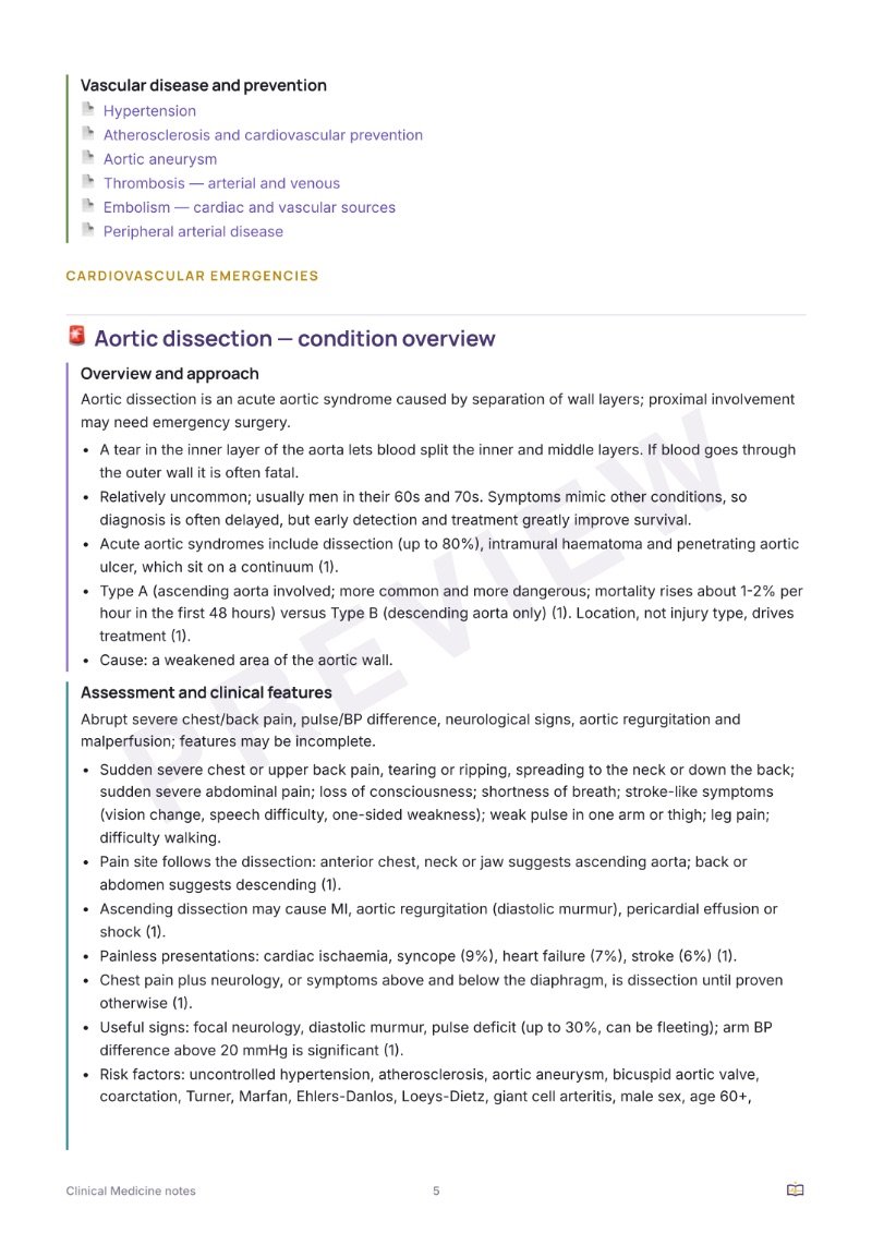 Clinical Medicine notes bundle preview 4